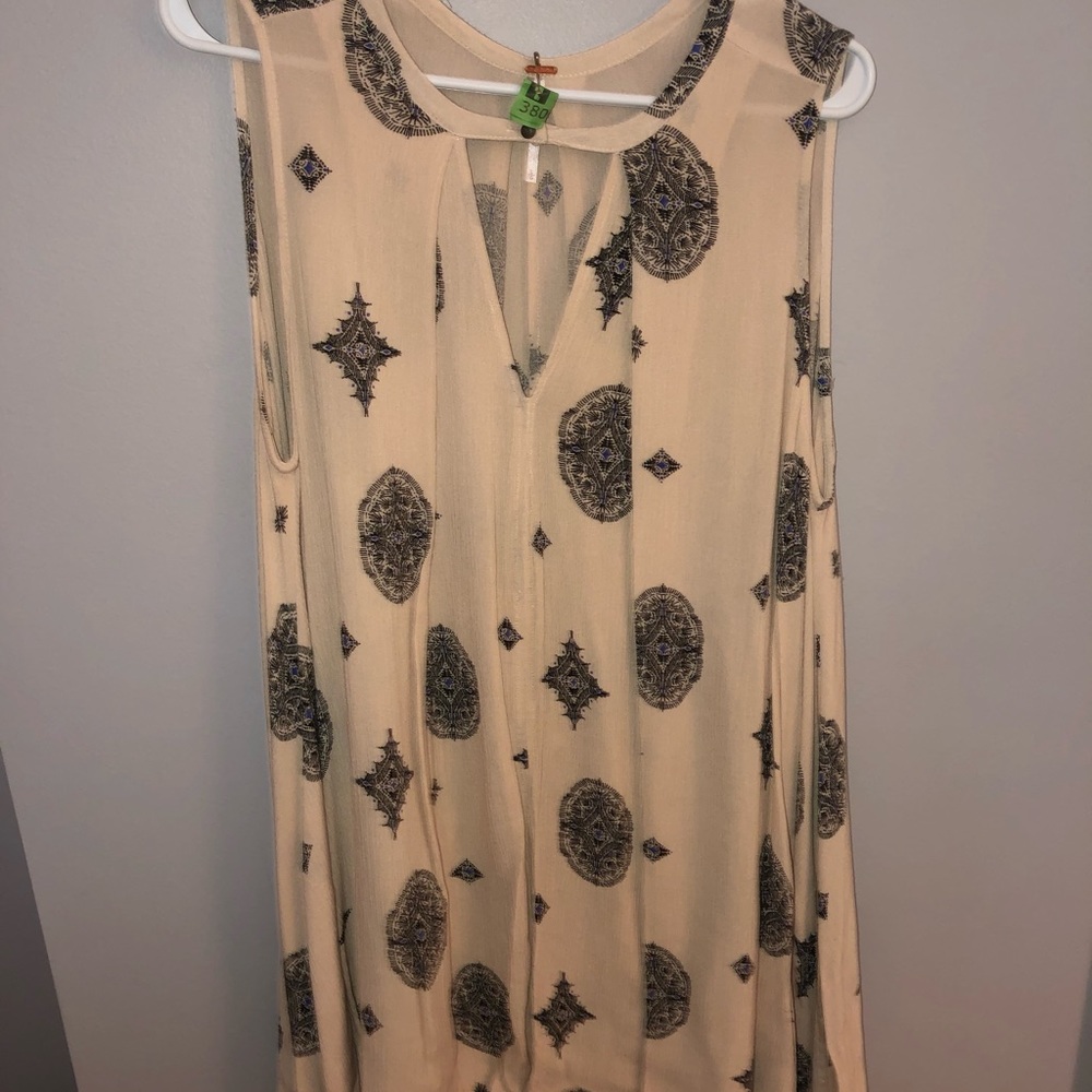 Light pink Free People dress.